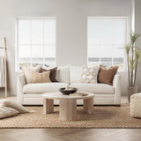 TQ Leather Seston Brown 20x20 Throw Pillow (Set of 2) by Classic Home at Eve Furniture