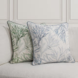 TQ Lessonia Blue 22x22 Throw Pillow (Set of 2) by Classic Home at Eve Furniture