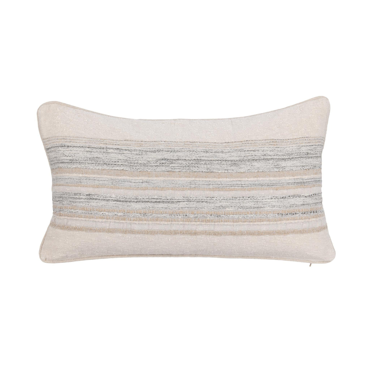 TQ Rockport Ivory Multi Multiple Sizes Throw Pillow (Set of 2) by Classic Home at Eve Furniture