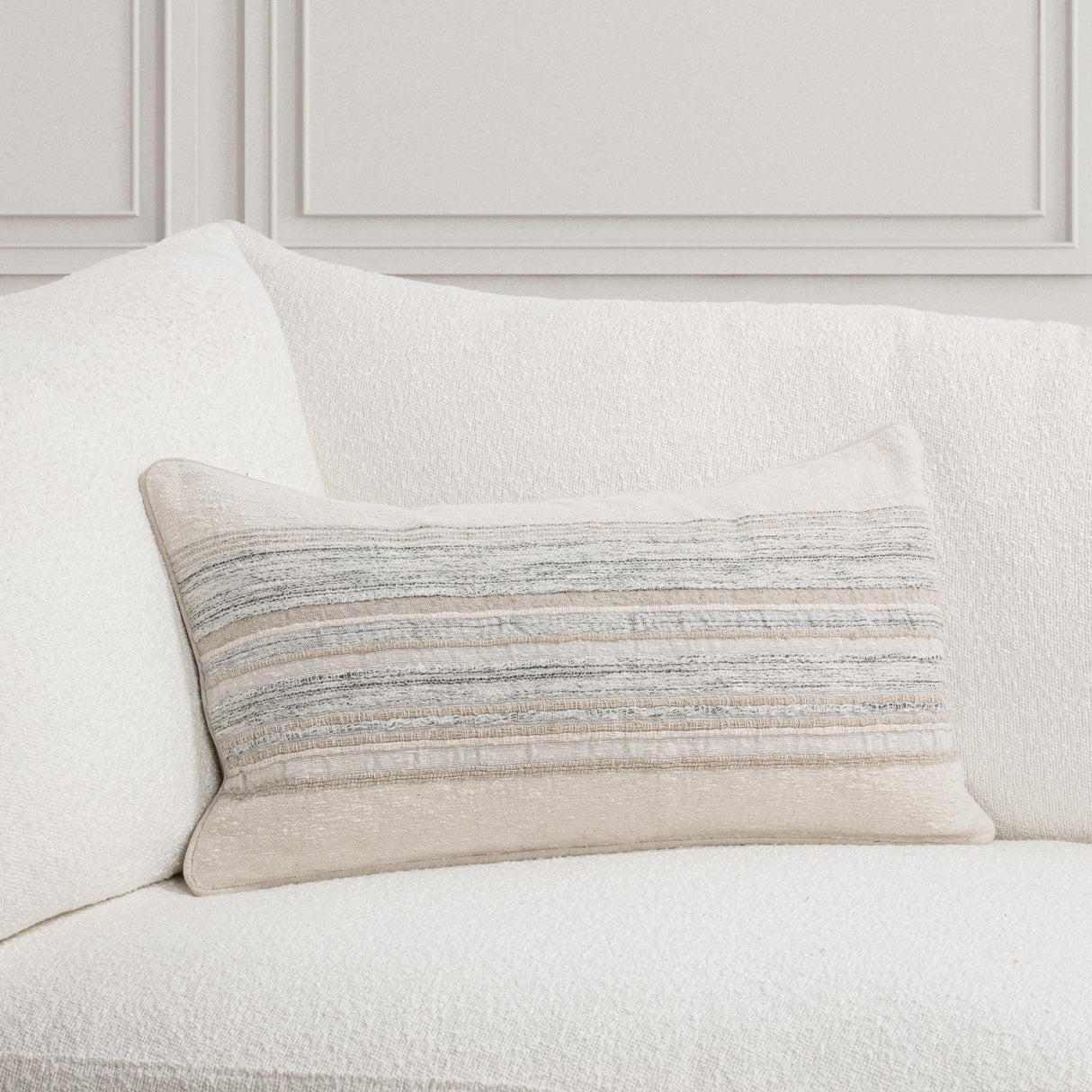 TQ Rockport Ivory Multi Multiple Sizes Throw Pillow (Set of 2) by Classic Home at Eve Furniture