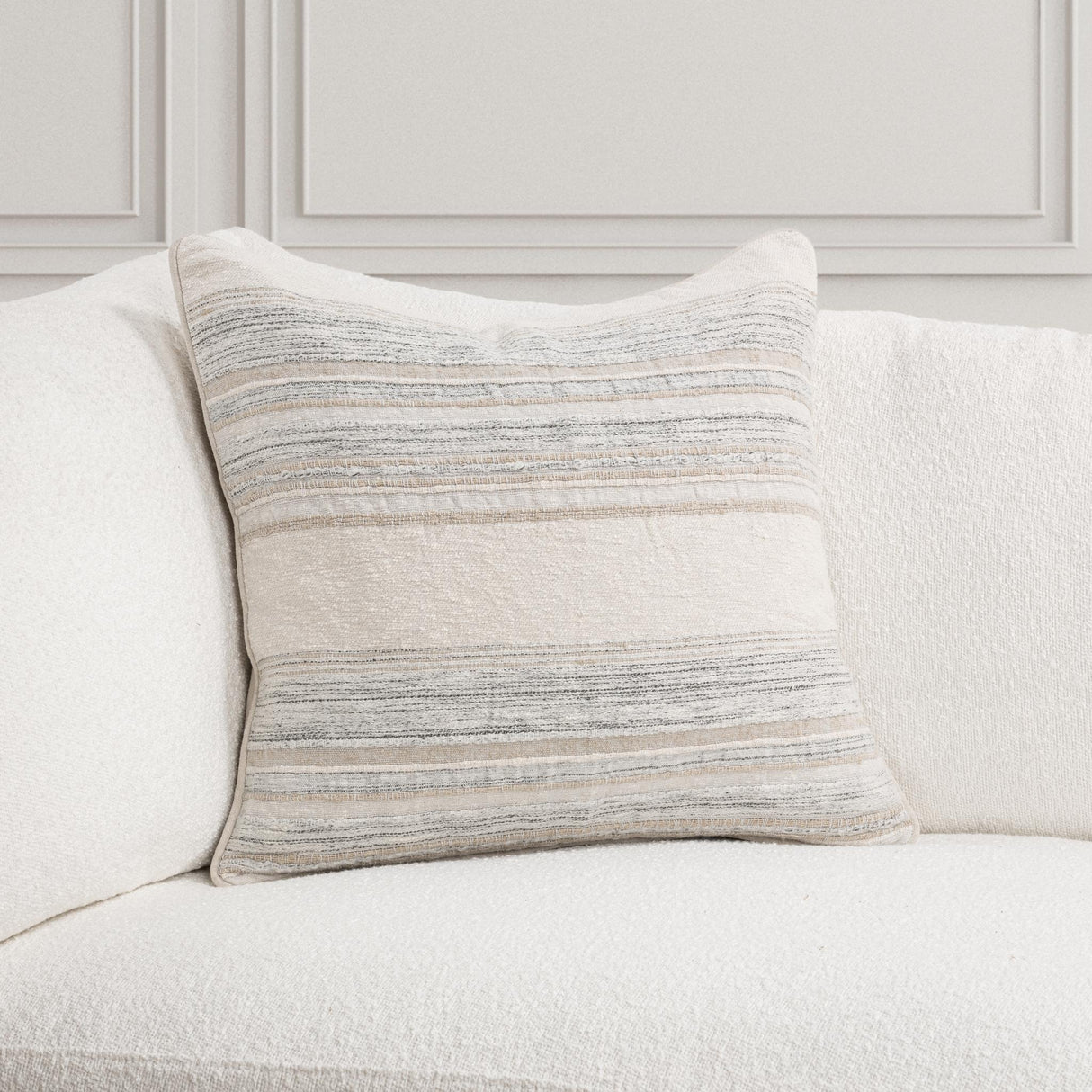 TQ Rockport Ivory Multi Multiple Sizes Throw Pillow (Set of 2) by Classic Home at Eve Furniture