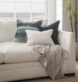 TQ Vita Blue Multi 22x22 Throw Pillow (Set of 2) by Classic Home at Eve Furniture