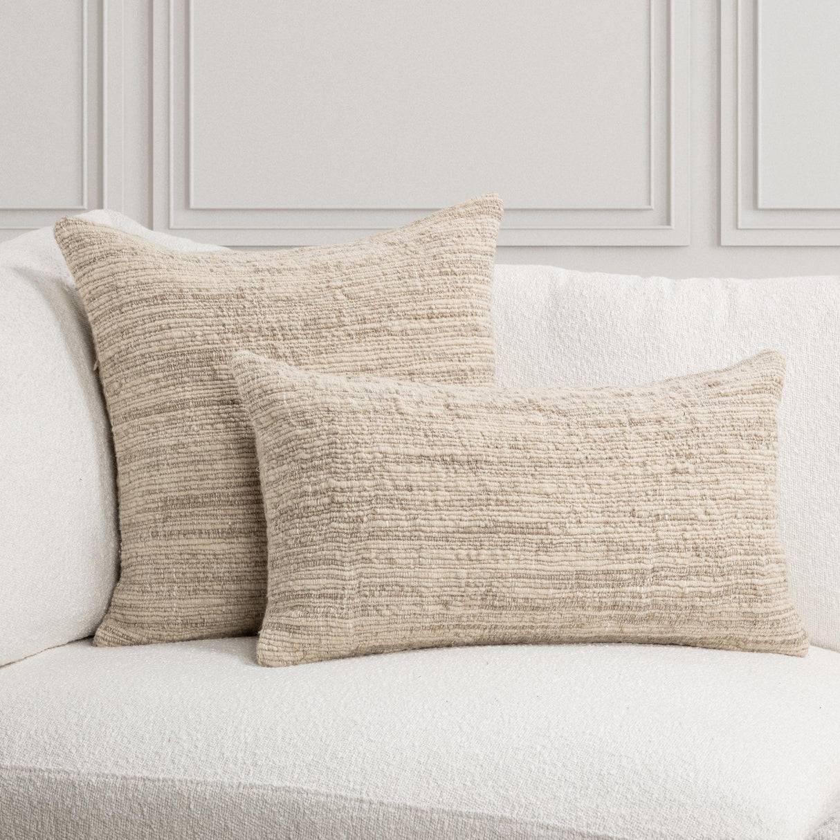 TQ Wharf Natural Multiple Sizes Throw Pillow (Set of 2) by Classic Home at Eve Furniture