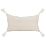 TQ York Natural/Ivory Multiple Sizes Throw Pillow (Set of 2) by Classic Home at Eve Furniture