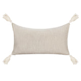 TQ York Natural/Ivory Multiple Sizes Throw Pillow (Set of 2) by Classic Home at Eve Furniture
