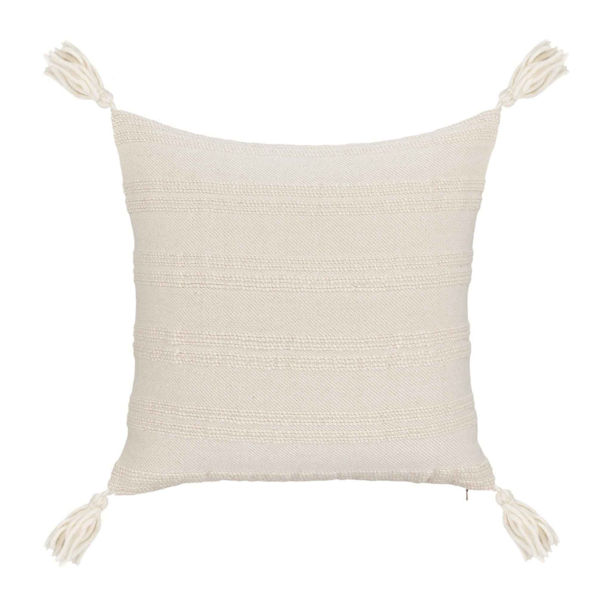 TQ York Natural/Ivory Multiple Sizes Throw Pillow (Set of 2) by Classic Home at Eve Furniture