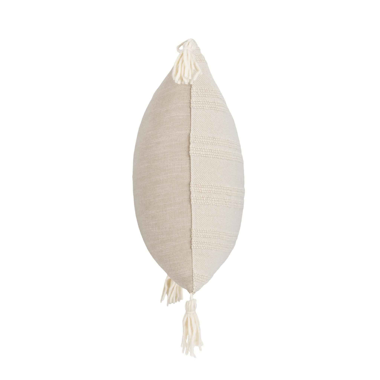 TQ York Natural/Ivory Multiple Sizes Throw Pillow (Set of 2) by Classic Home at Eve Furniture