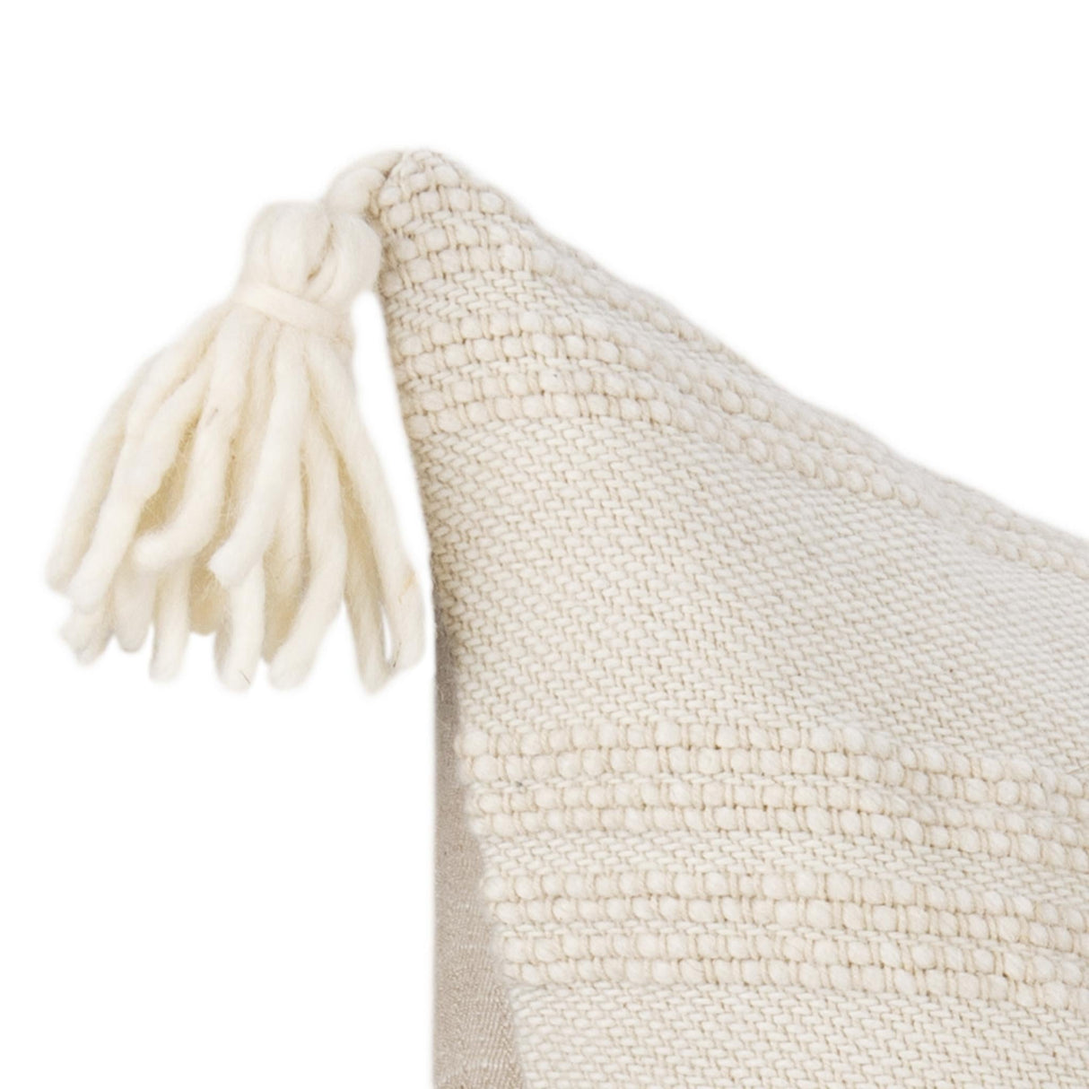 TQ York Natural/Ivory Multiple Sizes Throw Pillow (Set of 2) by Classic Home at Eve Furniture