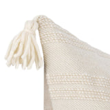 TQ York Natural/Ivory Multiple Sizes Throw Pillow (Set of 2) by Classic Home at Eve Furniture
