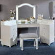 Tracie Luminous White Vanity Set by Furniture of America at Eve Furniture