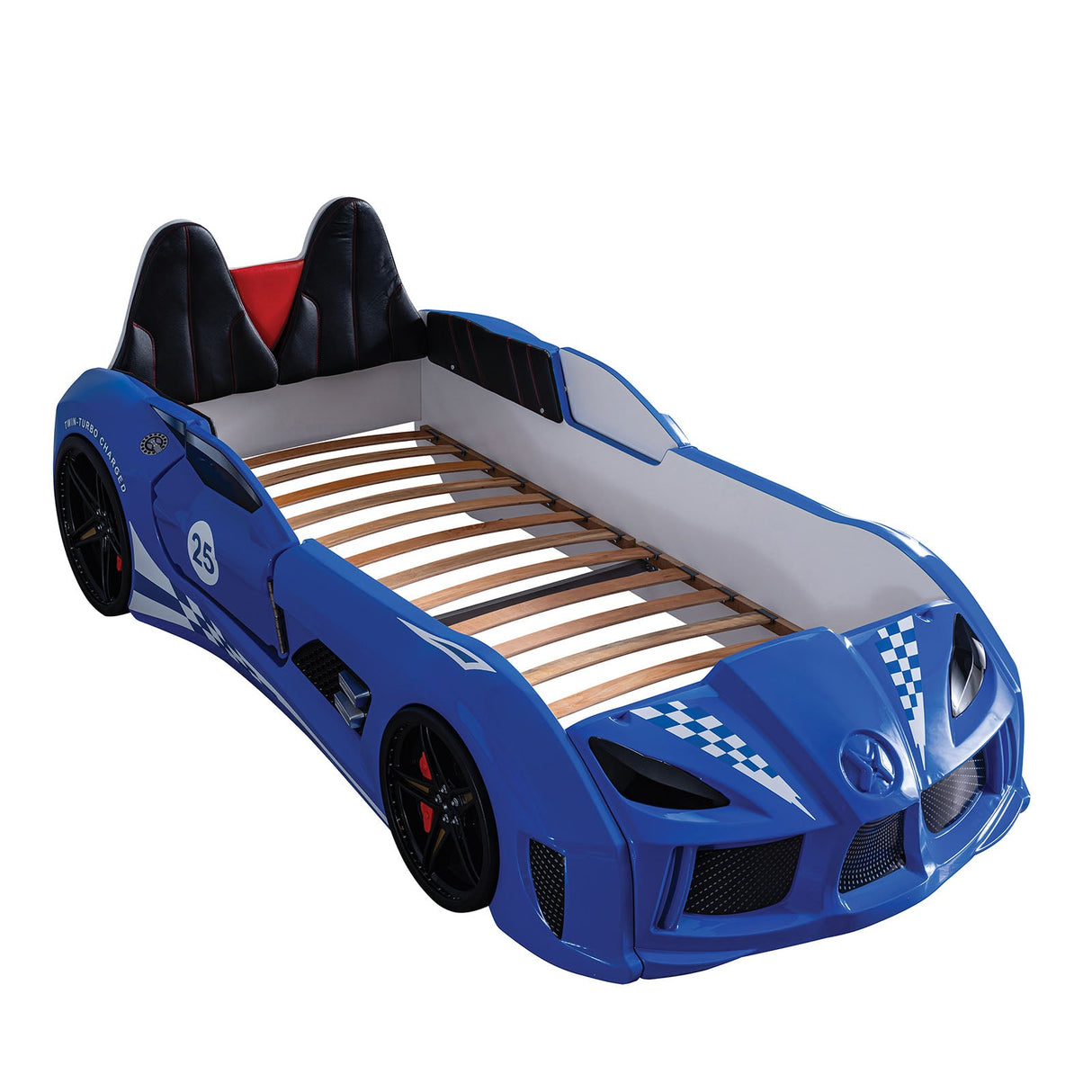 Trackster Blue Bed by Furniture of America at Eve Furniture