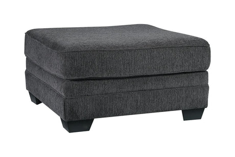 Tracling Slate Oversized Ottoman by Ashley at Eve Furniture