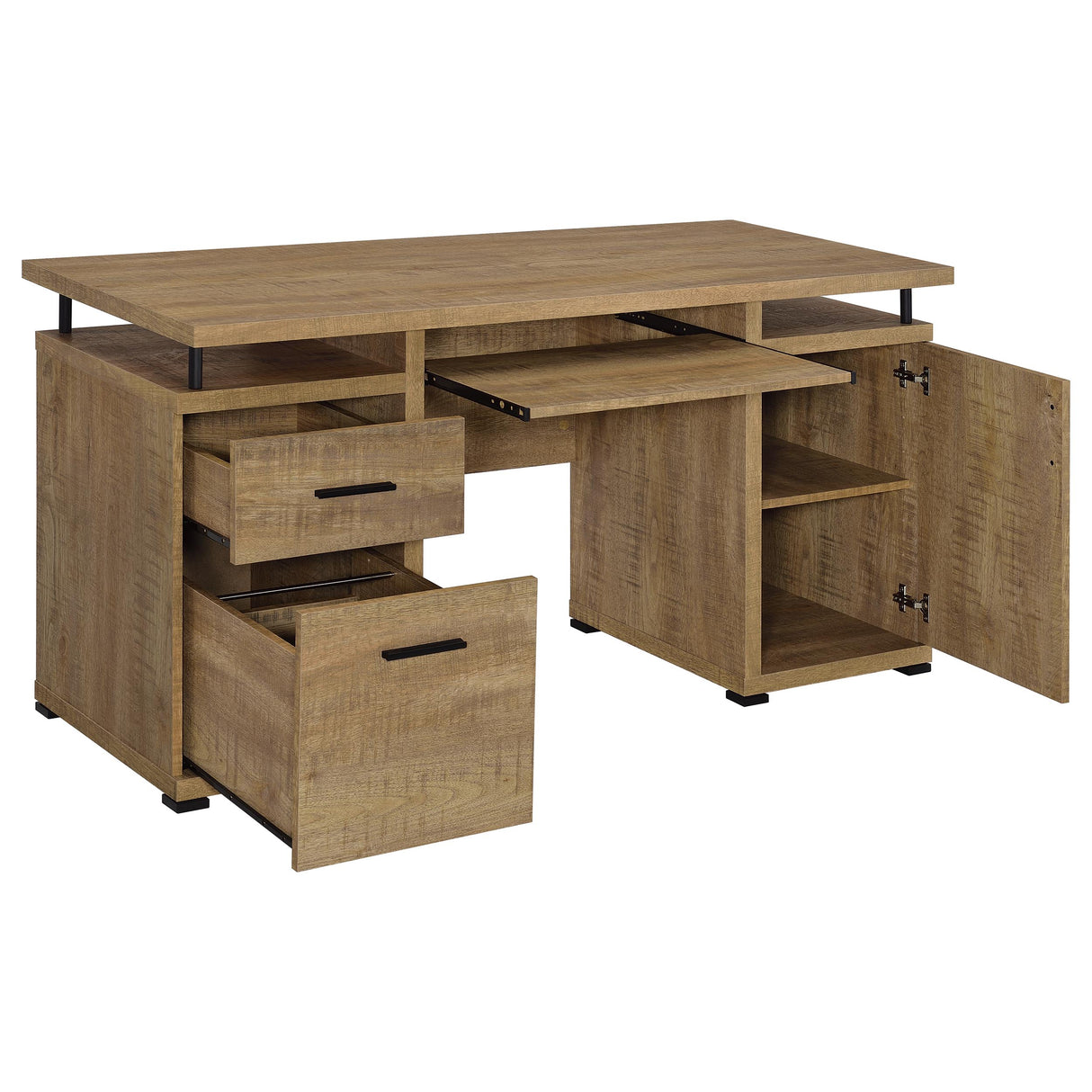 Tracy Mango 55-inch 2-drawer Office Computer Desk by Coaster at Eve Furniture