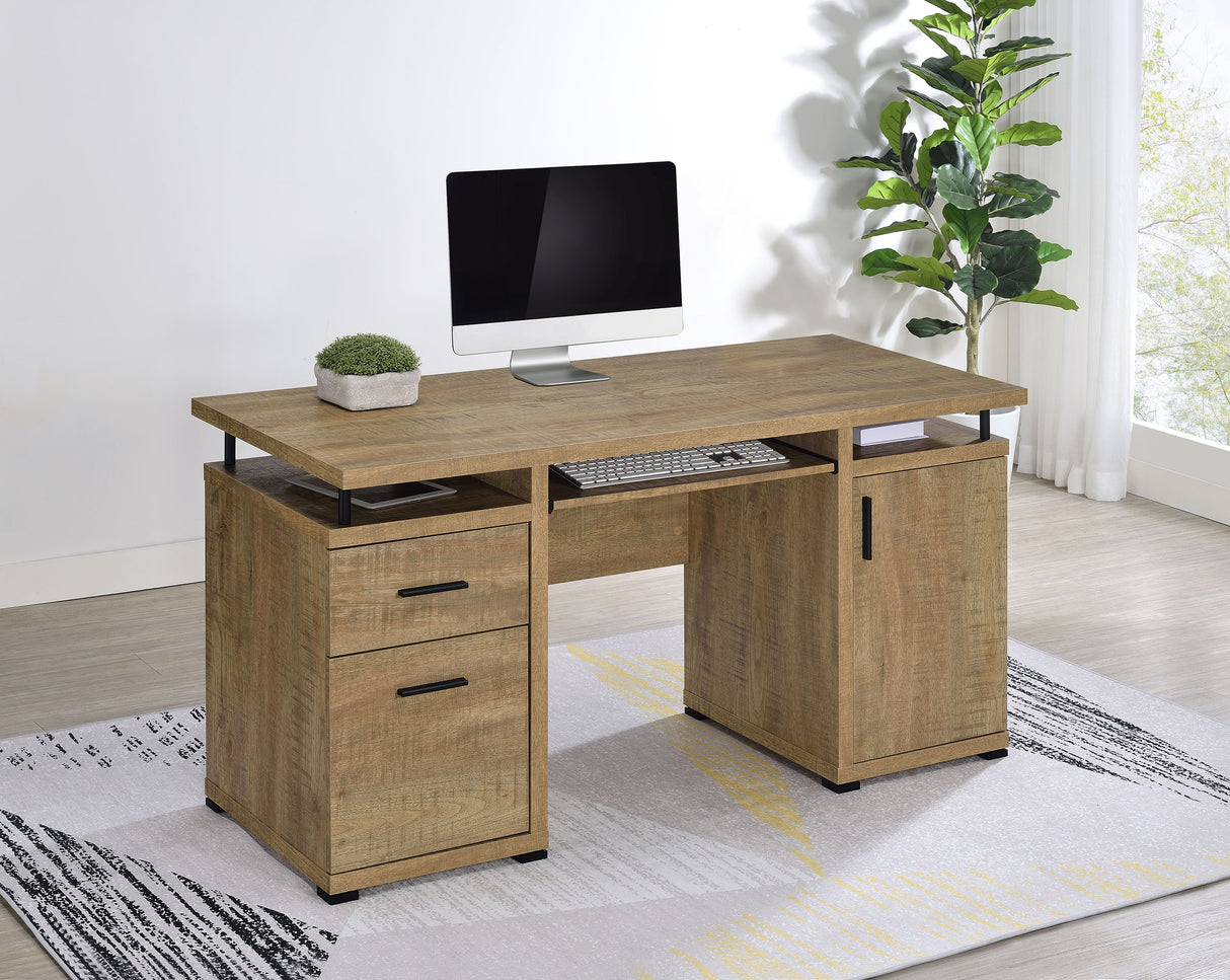 Tracy Mango 55-inch 2-drawer Office Computer Desk by Coaster at Eve Furniture