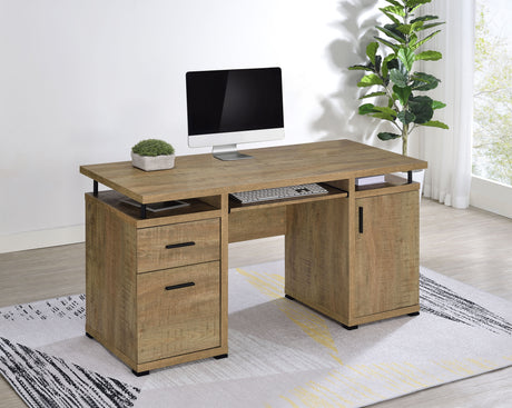 Tracy Mango 55-inch 2-drawer Office Computer Desk by Coaster at Eve Furniture