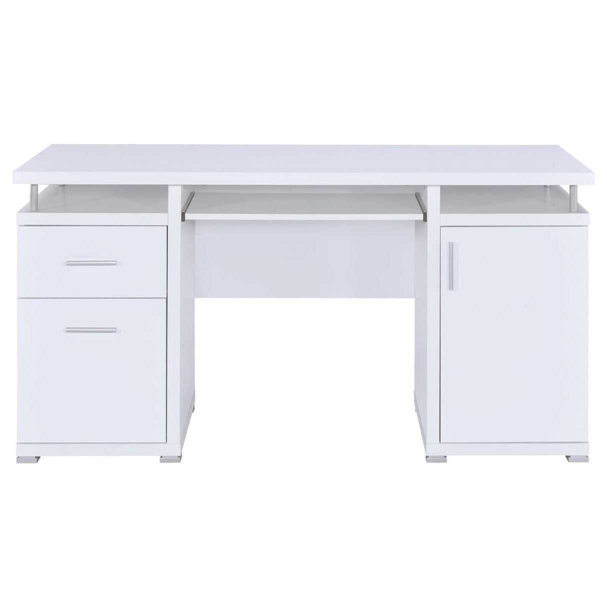 Tracy White 2-Drawer Computer Desk by Coaster at Eve Furniture