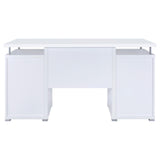 Tracy White 2-Drawer Computer Desk by Coaster at Eve Furniture