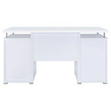 Tracy White 2-Drawer Computer Desk by Coaster at Eve Furniture