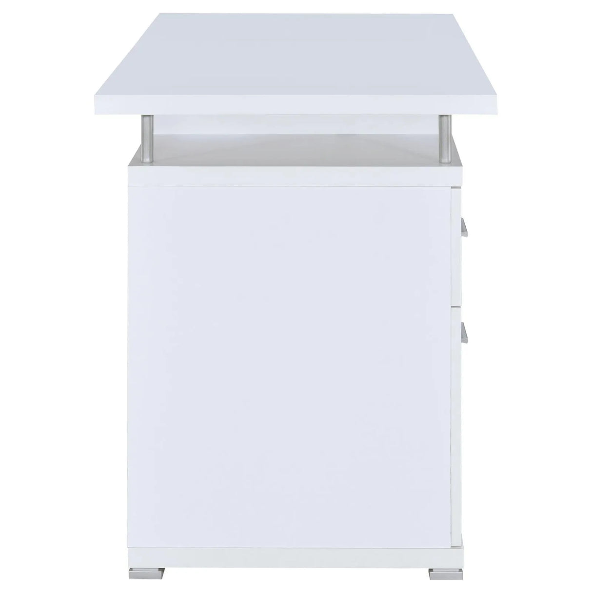 Tracy White 2-Drawer Computer Desk by Coaster at Eve Furniture