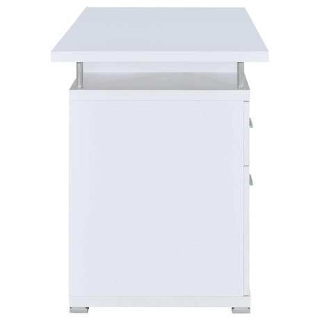 Tracy White 2-Drawer Computer Desk by Coaster at Eve Furniture