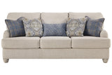 Traemore Linen Sofa and Loveseat by Ashley at Eve Furniture