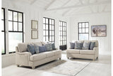 Traemore Linen Sofa and Loveseat by Ashley at Eve Furniture