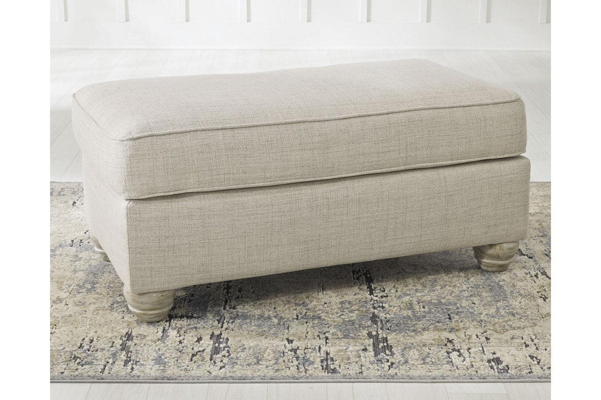 Traemore Linen Sofa, Loveseat, Chair, and Ottoman by Ashley at Eve Furniture