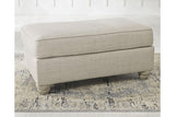 Traemore Linen Sofa, Loveseat, Chair, and Ottoman by Ashley at Eve Furniture