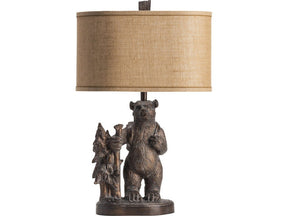 Trail Hike Brown Table Lamp by Crestview at Eve Furniture