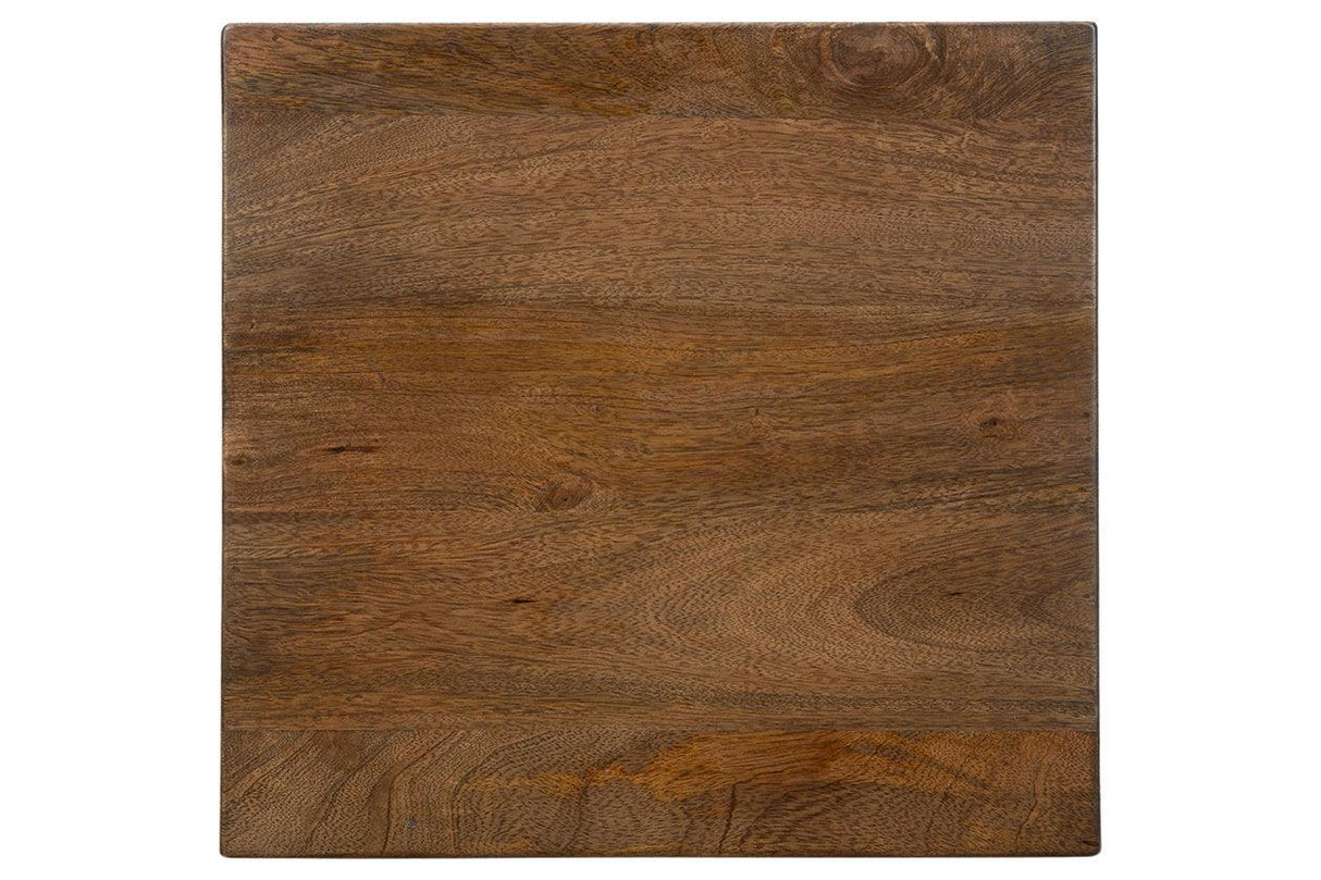 Trailbend Brown/Gunmetal Accent Table by Ashley at Eve Furniture