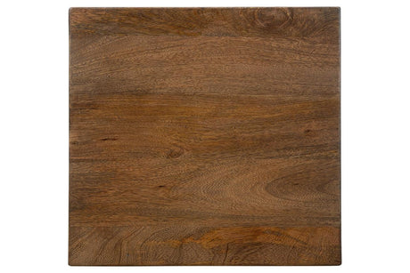 Trailbend Brown/Gunmetal Accent Table by Ashley at Eve Furniture