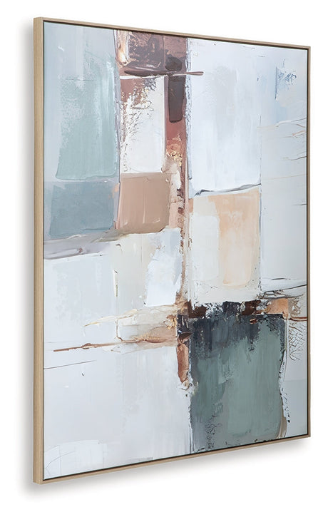 Trailport Multi Wall Art by Ashley at Eve Furniture