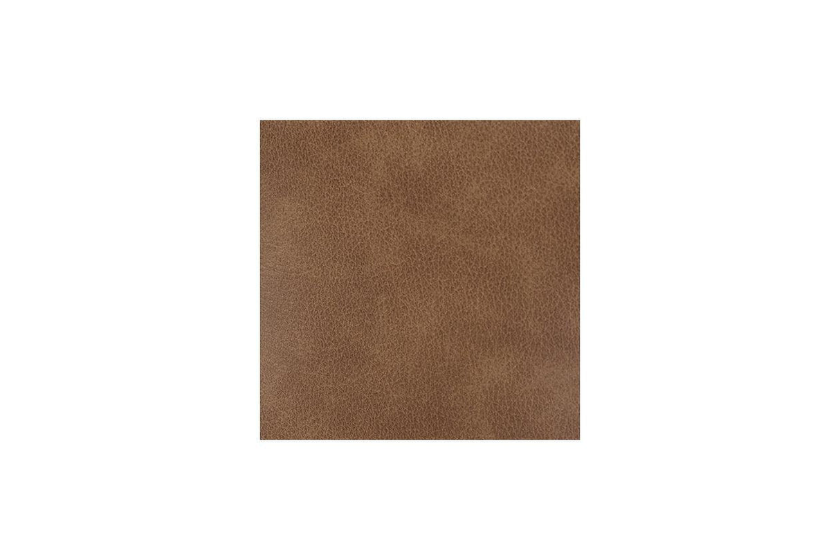 Trasimeno Caramel Power Reclining Sofa and Loveseat by Ashley at Eve Furniture