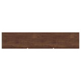 Trask Mango Brown 86-inch Wood TV Stand Media Console by Coaster at Eve Furniture