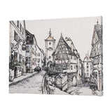 Travel memories I by Mercana Studio a Hand Embellished Textured Canvas by Mercana at Eve Furniture