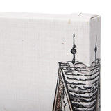 Travel memories I by Mercana Studio a Hand Embellished Textured Canvas by Mercana at Eve Furniture