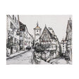 Travel memories I by Mercana Studio a Hand Embellished Textured Canvas by Mercana at Eve Furniture