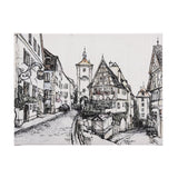 Travel memories I by Mercana Studio a Hand Embellished Textured Canvas by Mercana at Eve Furniture