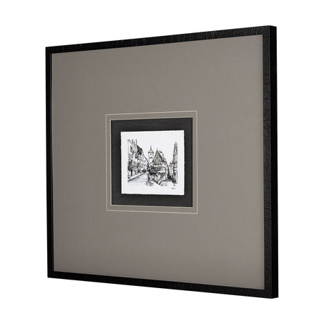 Travel memories I by Natalia a Framed Art Print Matted under Glass by Mercana at Eve Furniture