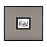 Travel memories I by Natalia a Framed Art Print Matted under Glass by Mercana at Eve Furniture