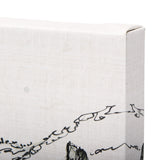 Travel memories II by Mercana Studio a Hand Embellished Textured Canvas by Mercana at Eve Furniture