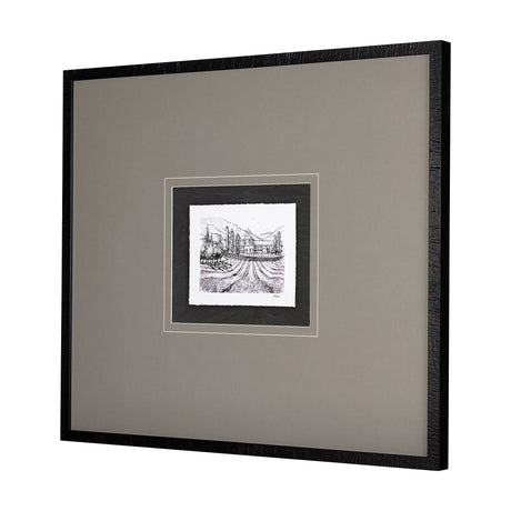 Travel memories II by Natalia a Framed Art Print Matted under Glass by Mercana at Eve Furniture