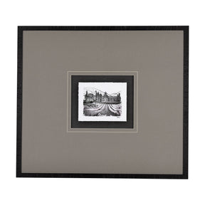 Travel memories II by Natalia a Framed Art Print Matted under Glass by Mercana at Eve Furniture
