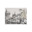 Travel memories III by Mercana Studio a Hand Embellished Textured Canvas by Mercana at Eve Furniture