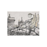 Travel memories III by Mercana Studio a Hand Embellished Textured Canvas by Mercana at Eve Furniture