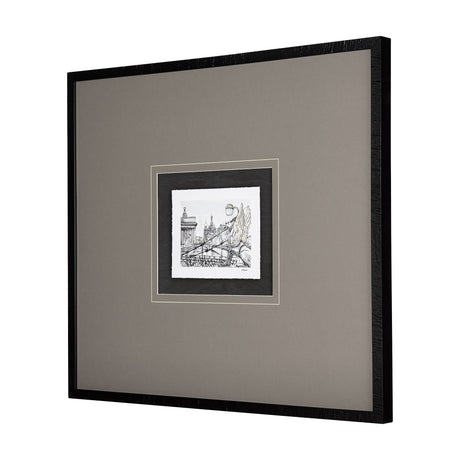 Travel memories III by Natalia a Framed Art Print Matted under Glass by Mercana at Eve Furniture