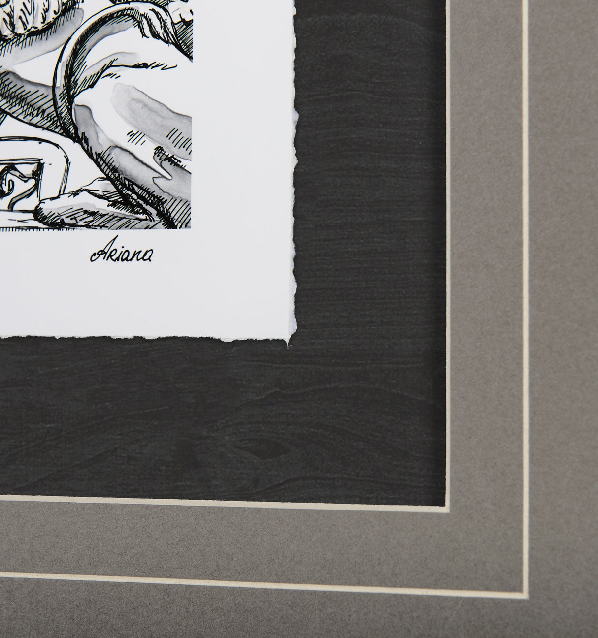Travel memories III by Natalia a Framed Art Print Matted under Glass by Mercana at Eve Furniture