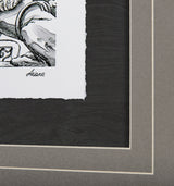 Travel memories III by Natalia a Framed Art Print Matted under Glass by Mercana at Eve Furniture