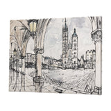 Travel memories IV by Mercana Studio a Hand Embellished Textured Canvas by Mercana at Eve Furniture