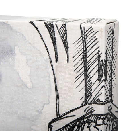 Travel memories IV by Mercana Studio a Hand Embellished Textured Canvas by Mercana at Eve Furniture